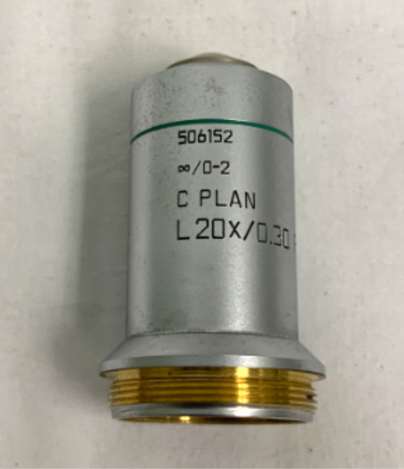 Leica C Plan L 20x/0.30 PH 1 Phase Contrast Microscope Objective 506152
