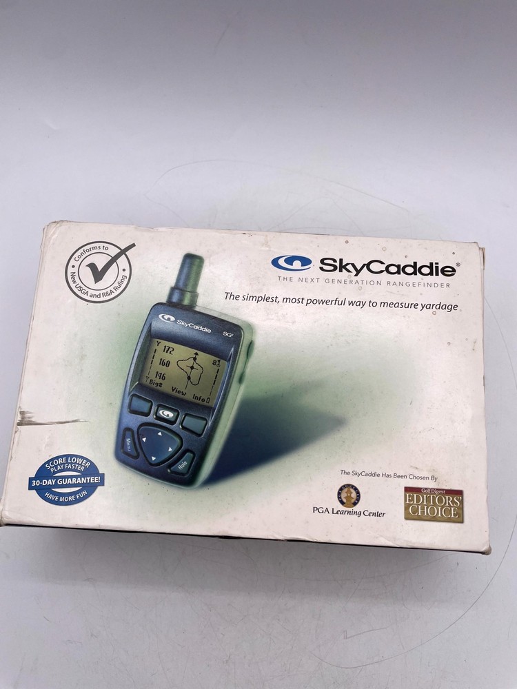 SkyGolf SkyCaddie SG2 Handheld Golf GPS Rangefinder Programmable Digital Display