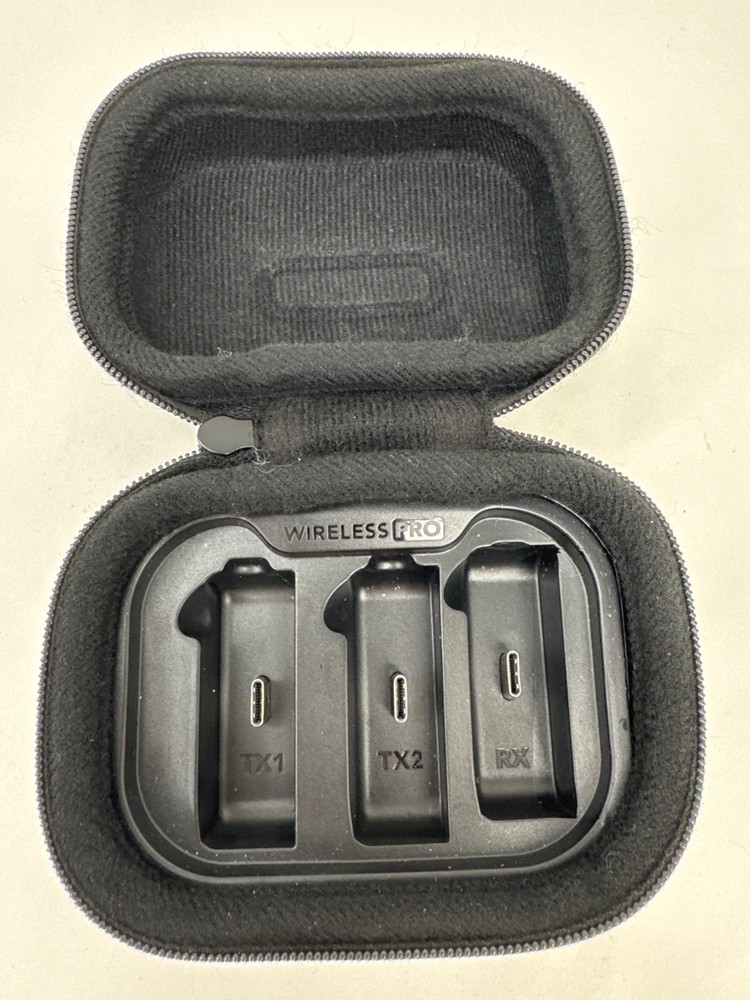 RØDE RODE Wireless PRO Compact Microphone System Charging Case Only (READ!!!)
