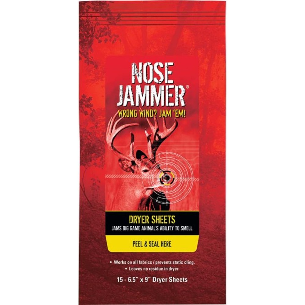 Nose Jammer Dryer Sheets 15 Pack
