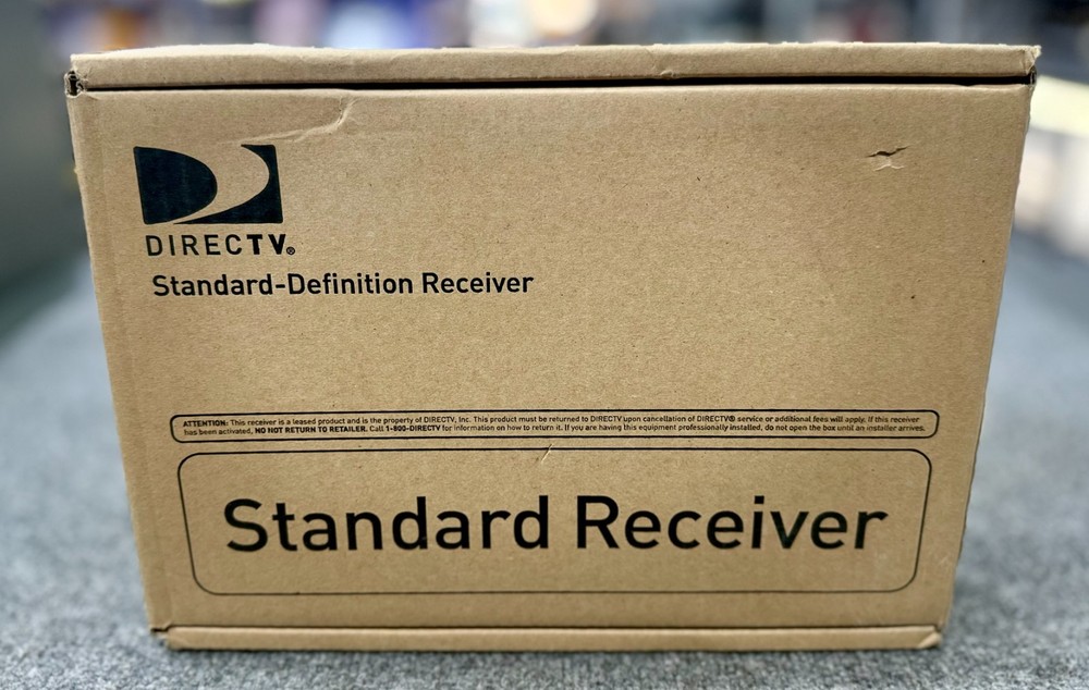 DirecTV Digital Television Multi-Satellite Receiver Box (D12D-100) - NEW
