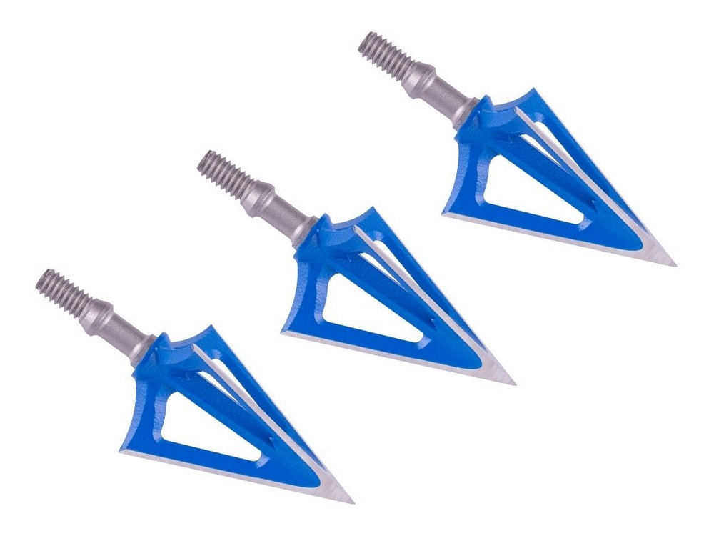 G5 Montec Broadhead 100 Grain 25th Anniversary 3 Pack Blue