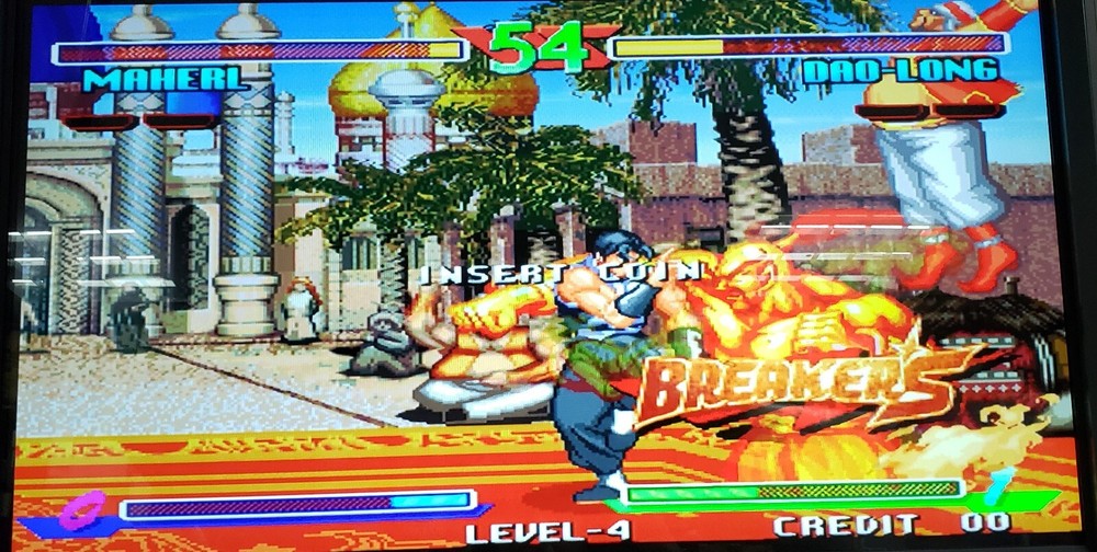 Breakers MVS Cart Arcade Video Game Japan SNK 1996