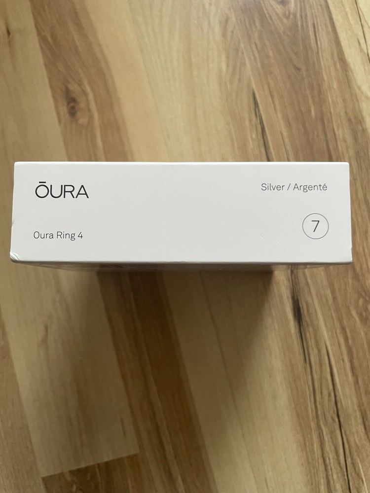 Oura Ring Gen 4 Size 7 (Silver) - New Open Box