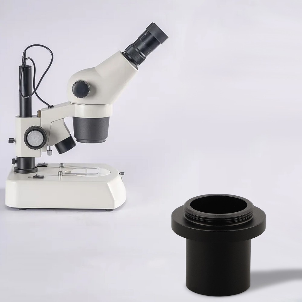 Microscope Adapter 1X C-Mount 23.2mm Adapter/For CCD Camera Eyepiece LensAdapter