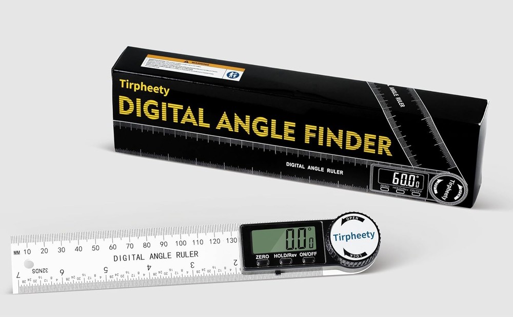 Third Generation Protractor Angle Finder Digital Angle Ruler with 7Inch 200Mm US