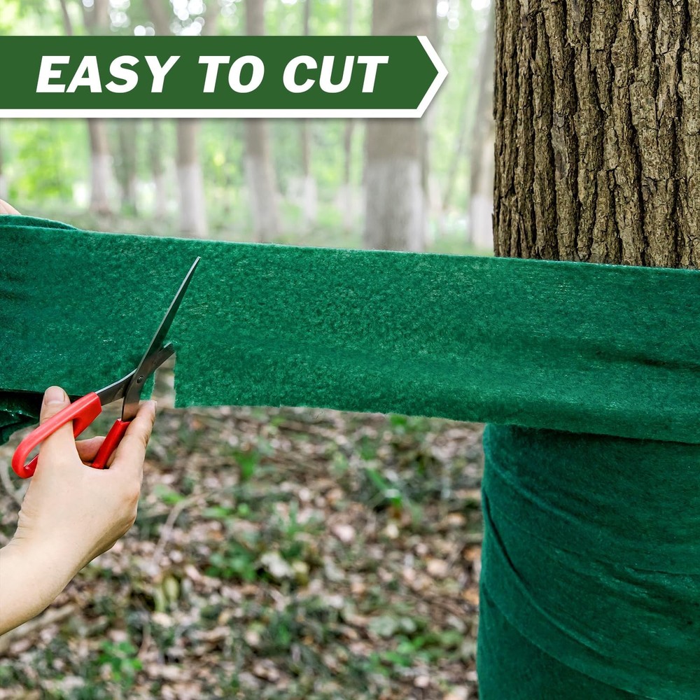 65Ft Tree Wrap 1 Pack(Total 65Ft), 3-Layer, 4.7" Width, Trunk Protector, Brea...