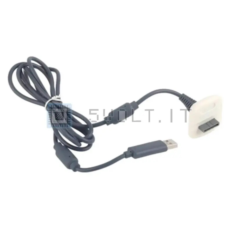 USB Charger Cable for Xbox 360 Wireless Controller
