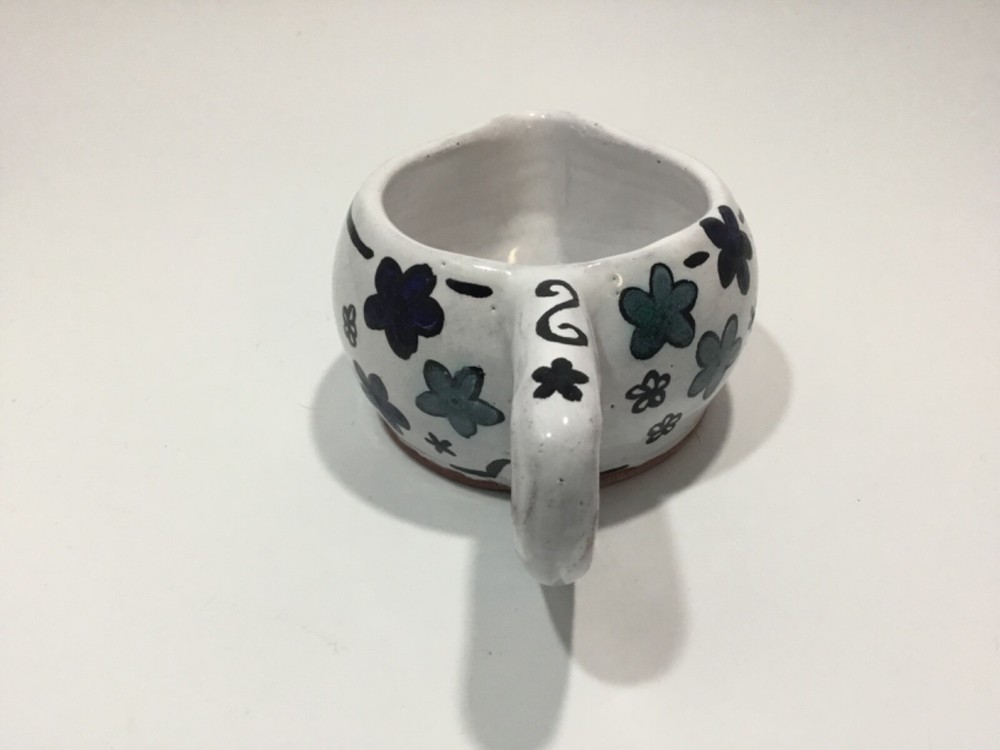 Signed KK Art Pottery Studio Creamer