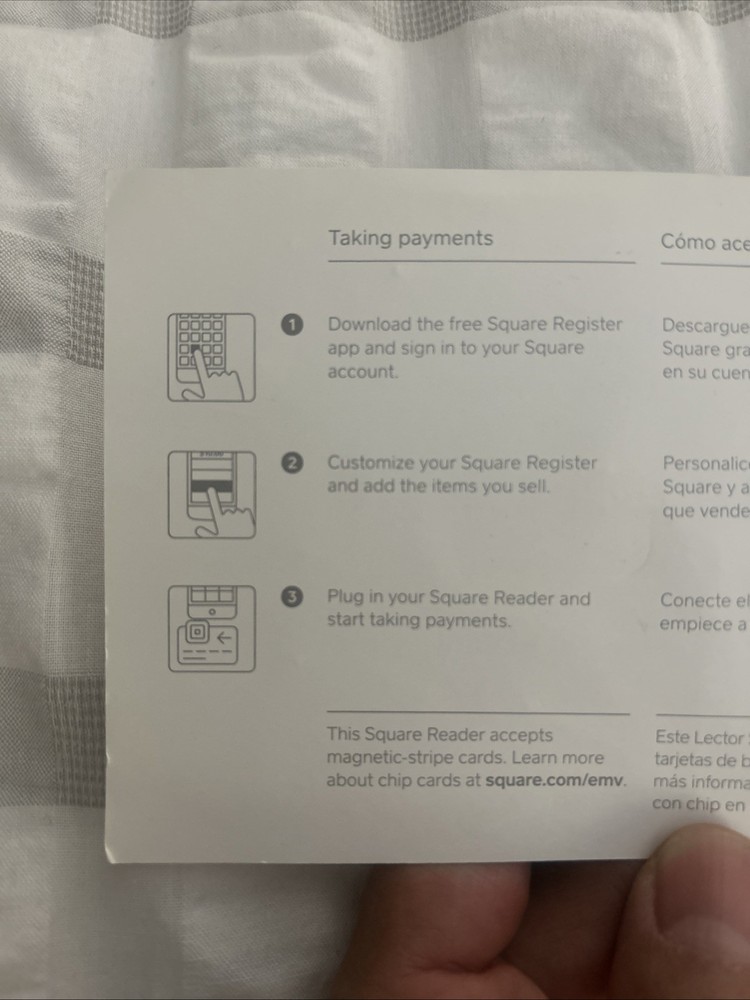 Credit Card Square Reader for magstripe headset jack