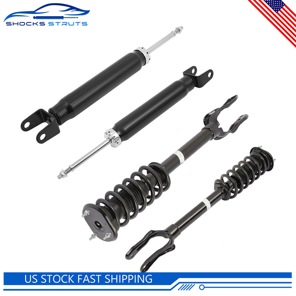 Front Complete Strut Assemblies & Rear Shocks for 2011-2015 Dodge Durango