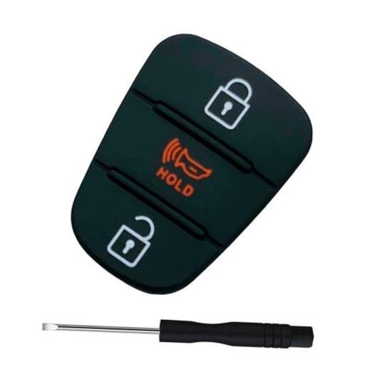 Replacement Flip Folding Smart Keyless Entry Remote Control Key 3 Button-1pcs