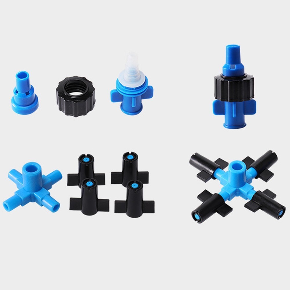 Atomizing Sprinkler with Four Outlet Design for Optimal Water Distribution