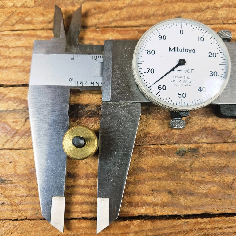 New .58 Cal Brass Breech Scraper Cleaner #8-32 Flintlock Percussion Muzzleloader