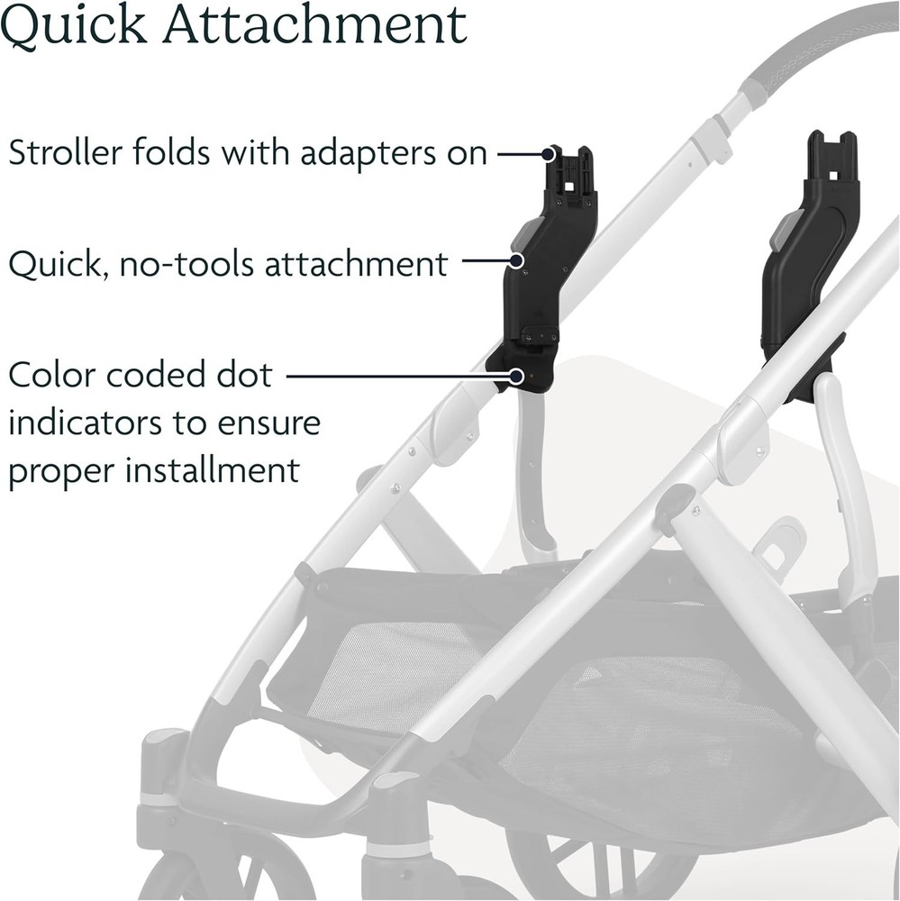 Transform Your Vista Stroller with Quick Attachment Upper Adapter – 2015+ Models