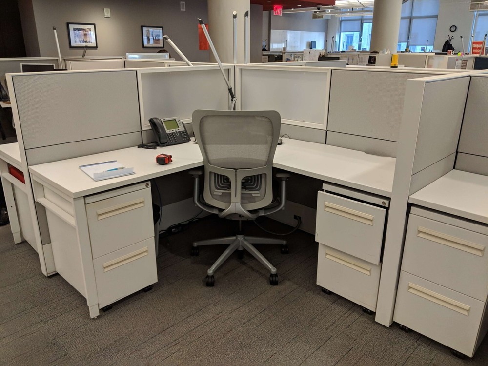 Haworth Compose 6x6 Used Office Cubicles