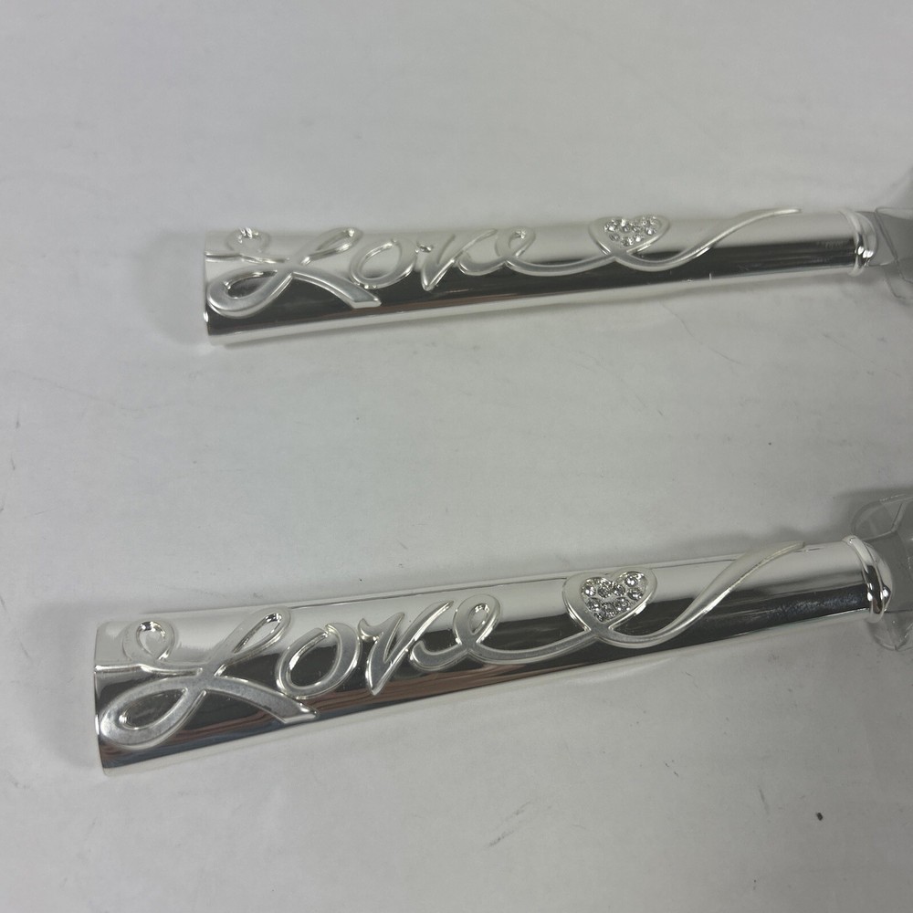 Lenox Endless Love 2-Piece set Silver Plated Cake Knife & Server #847304