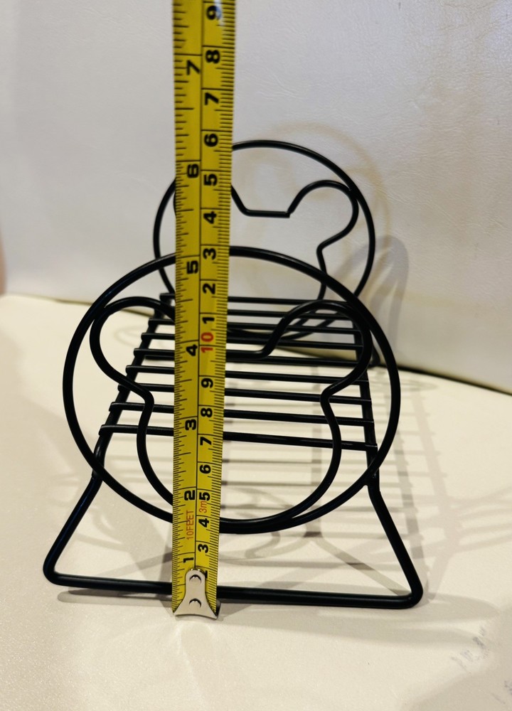New Mickey Mouse Black Small Dish Rack BNWOT