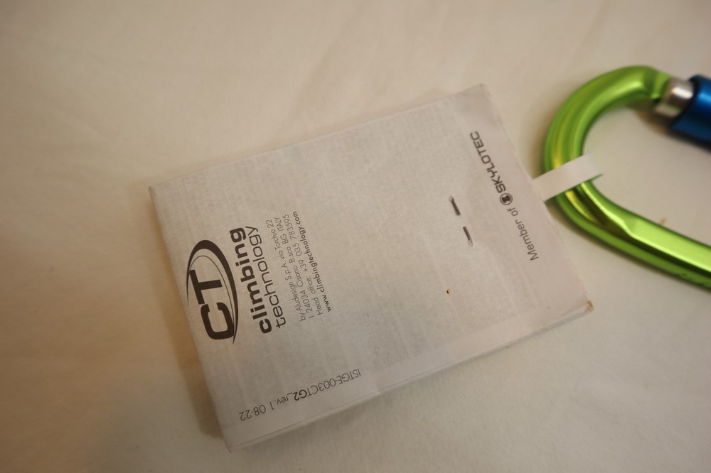 **(NEW)** CT CLIMBING TECHNOLOGY CONNECTORS QUICKDRAWS - GREEN #2C446
