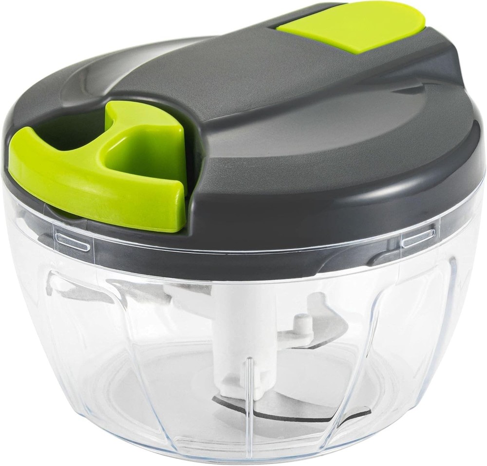 Multi-Function Manual Food Chopper & Processors with Handle and Cover,Vegetab...
