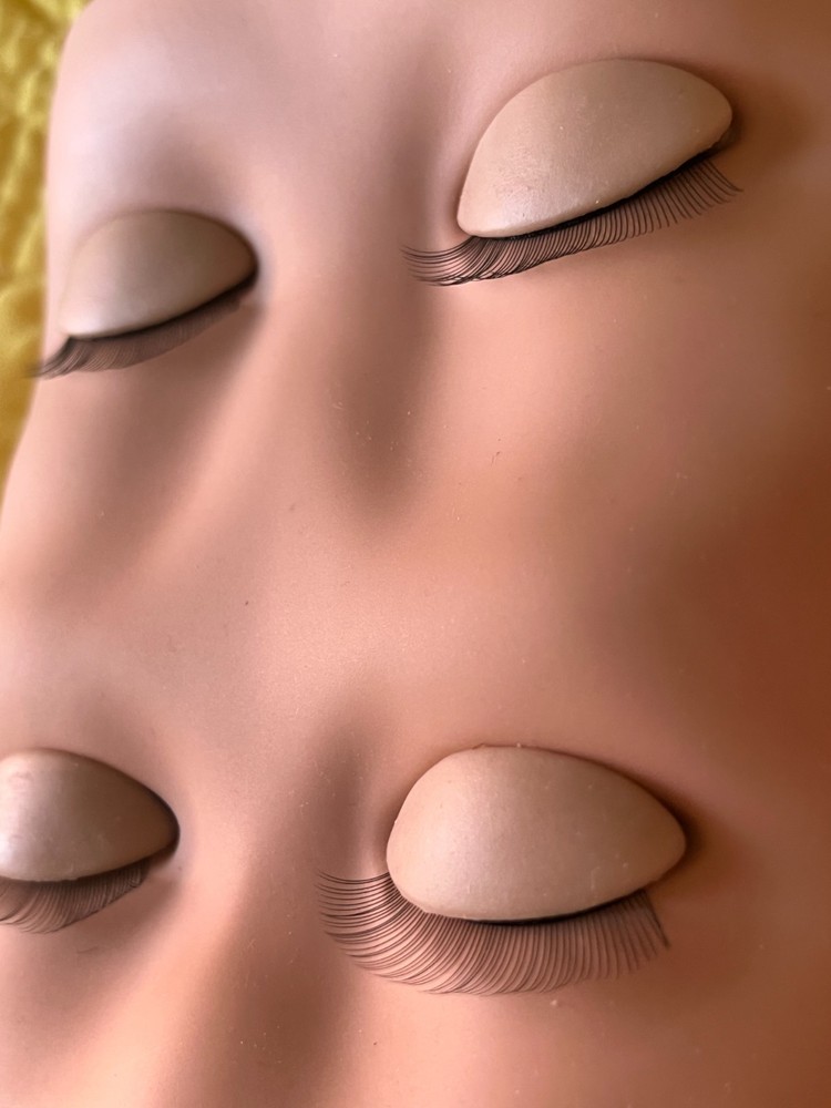 Choose! Mannequin Eyelash Extension School Training With Removable Eyelids