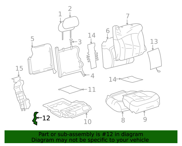 Genuine GM Outer Bracket 88949562