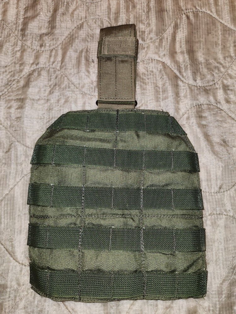 OD Green Modular Tactical MOLLE PALS Web Drop Down Thigh Leg Rig Platform