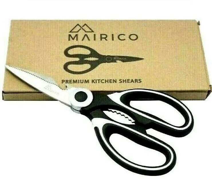 MAIRICO Ultra Sharp Premium Heavy Duty Kitchen Shears – Multi-Purpose Scissors