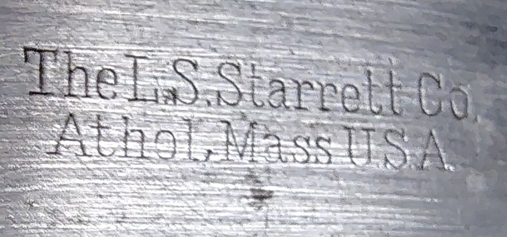 🗽 VINTAGE STARRETT 20" ID/OD CALIPER