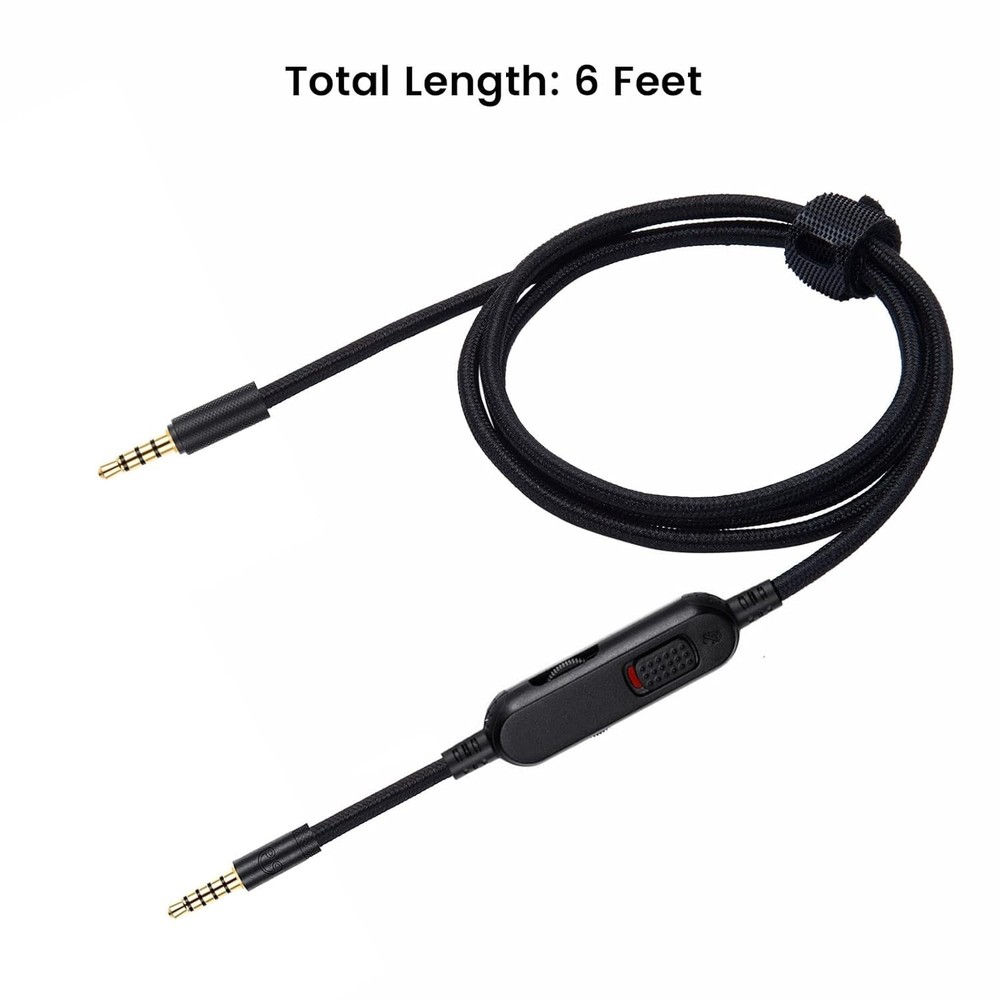Gaming Headset Cable Replacement for Logitech G Pro X