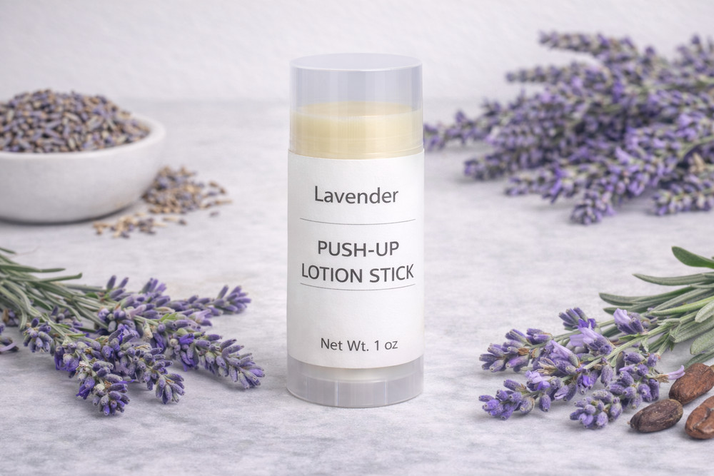 Handmade Push-Up Lotion Stick Moisturizing Solid Lotion Balm – Choose Scent