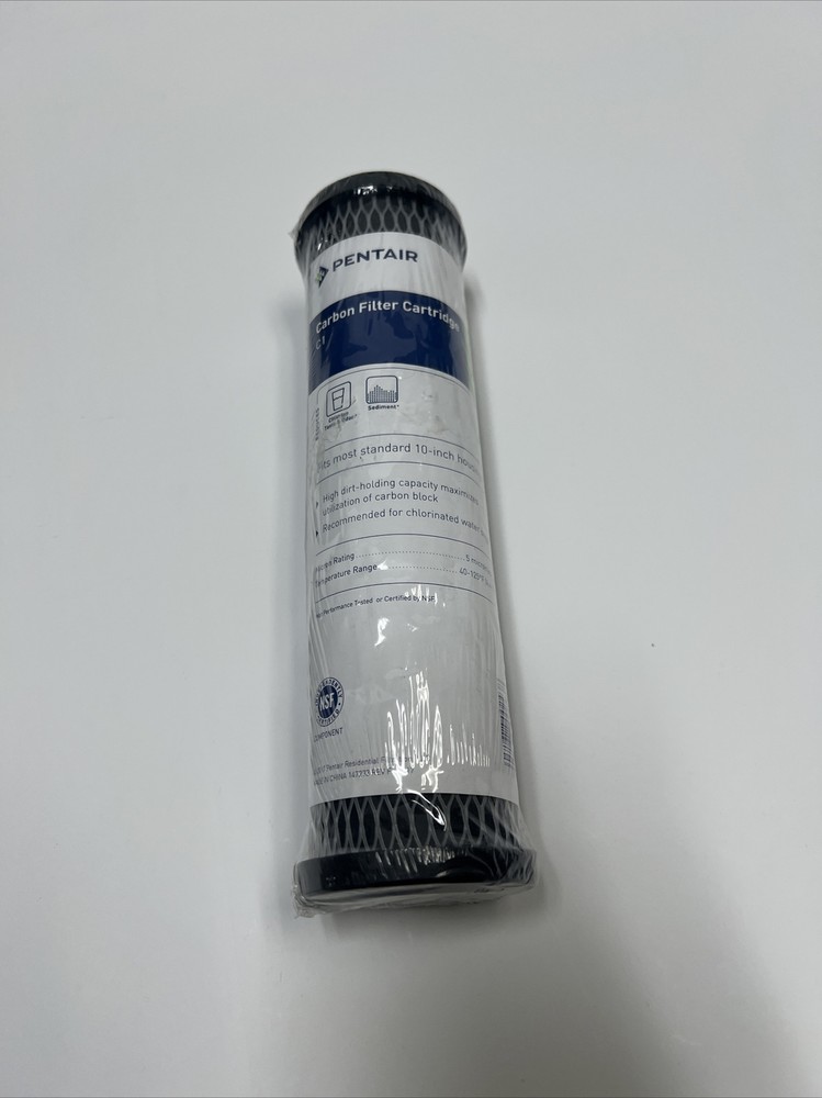 Pentair C1  5 Micron Standard 10 Inch Undersink Carbon Impregnated Water Filter