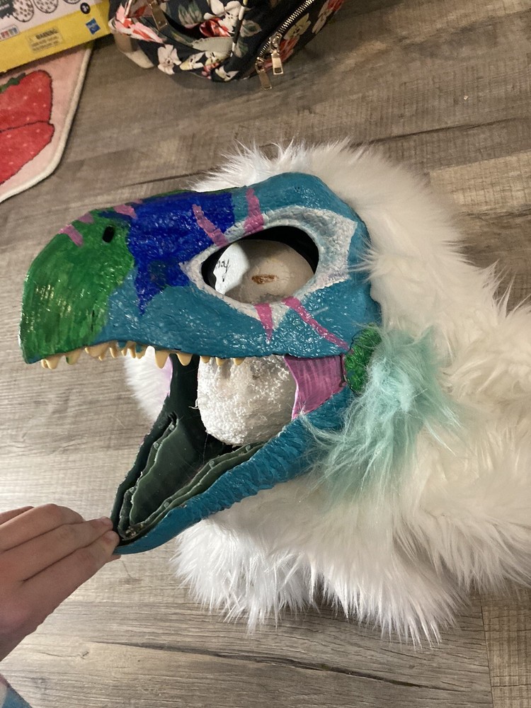 Fully furred Dinomask! 🎉