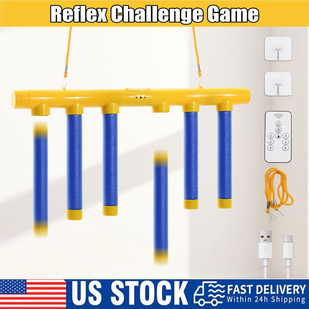 Catching Sticks Game, Falling Sticks Catching Game Adults, Drop Stick Game