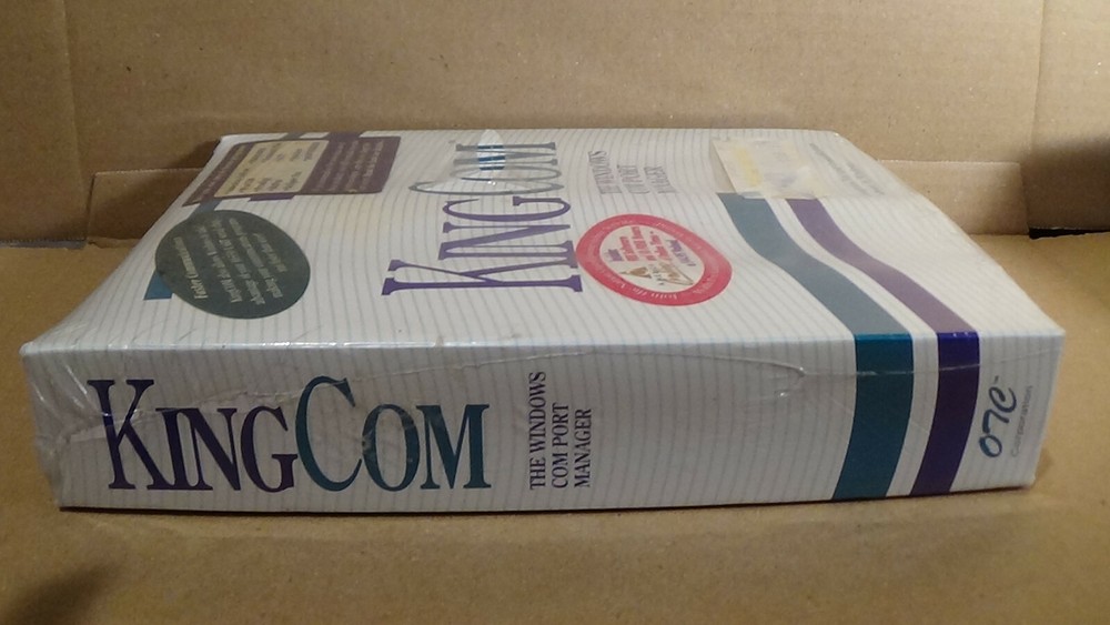 KingCom Windows Port Manager New in Box Sealed Vintage Computer Software Program