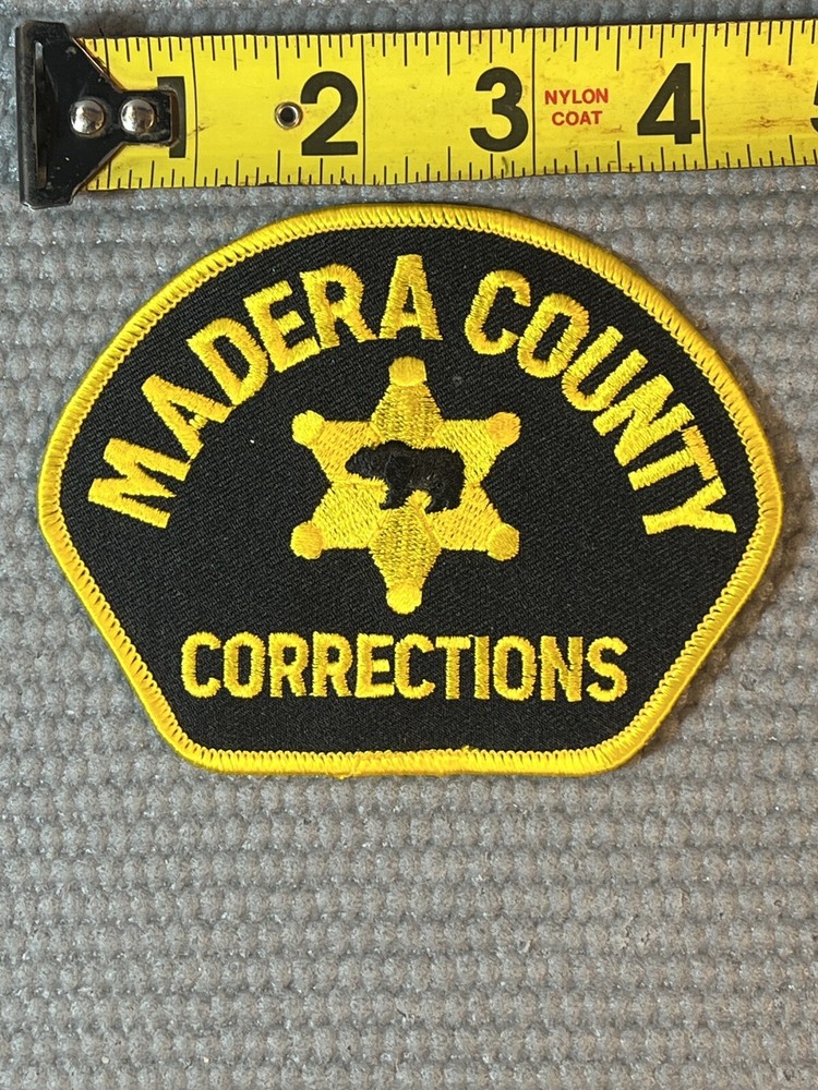 MADERA COUNTY CALIFORNIA CORRECTIONS Patch