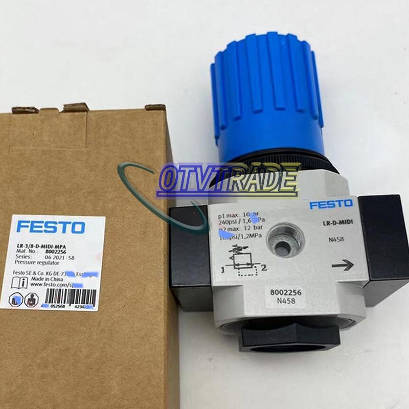 1PCS NEW FESTO LR-3/8-D-MIDI-MPA 8002256 pressure reducing valve
