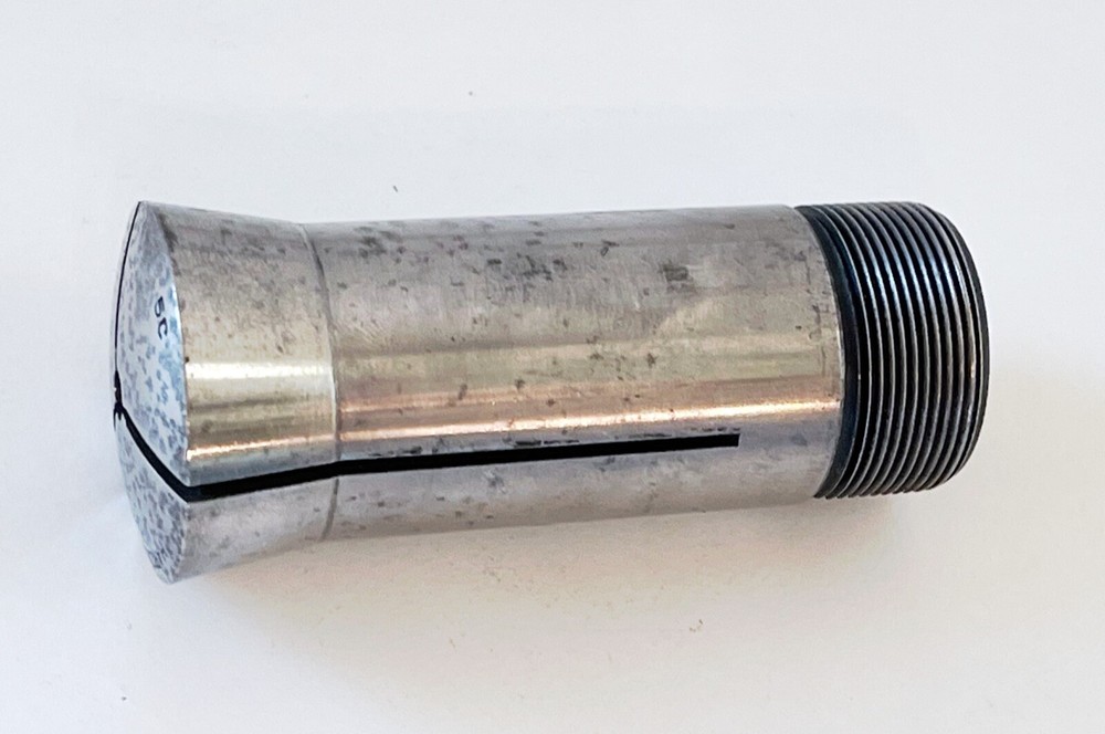HARDINGE 3/16" Round Collet 5C W/ External & Internal Thread .1875" USA