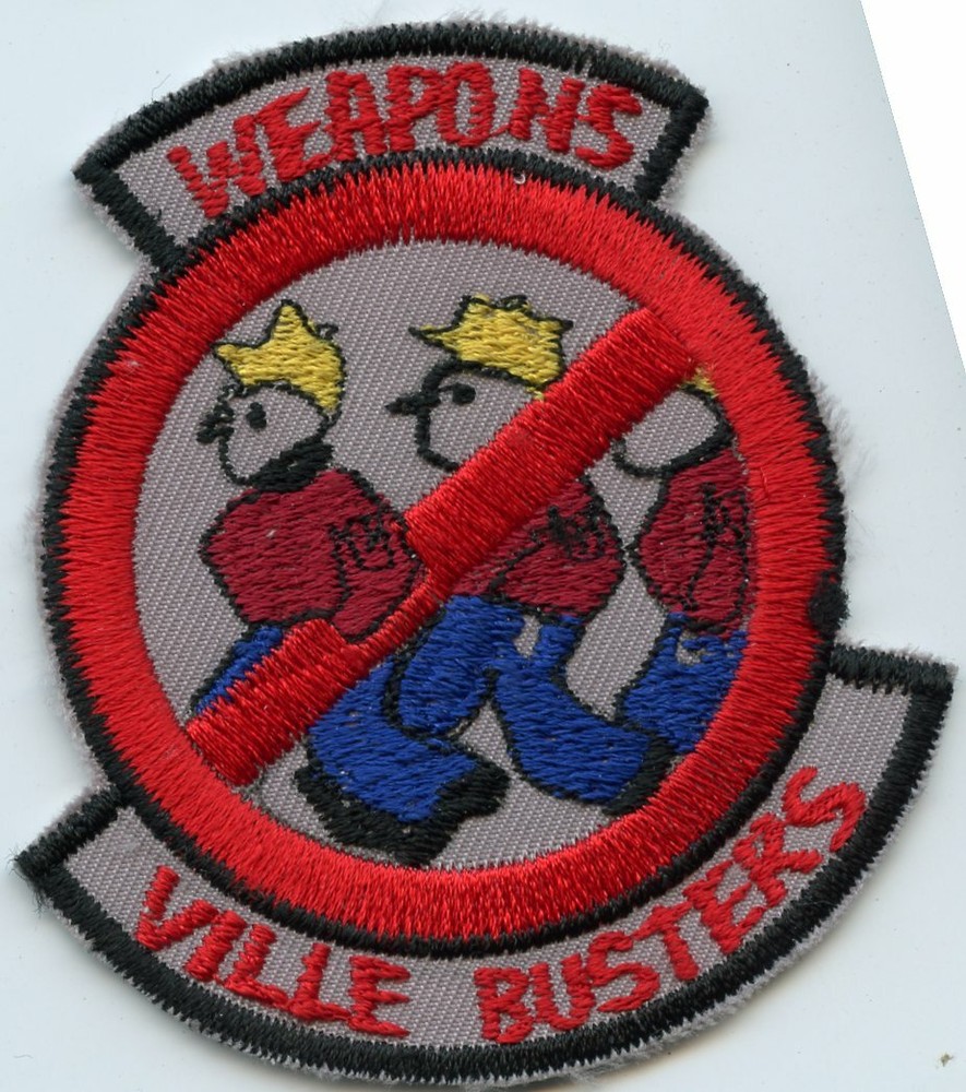 USAF Theatre Made Weapons Ville Buster Squadron Patch