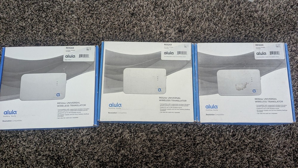 Alula RE524X Wireless Translator - White