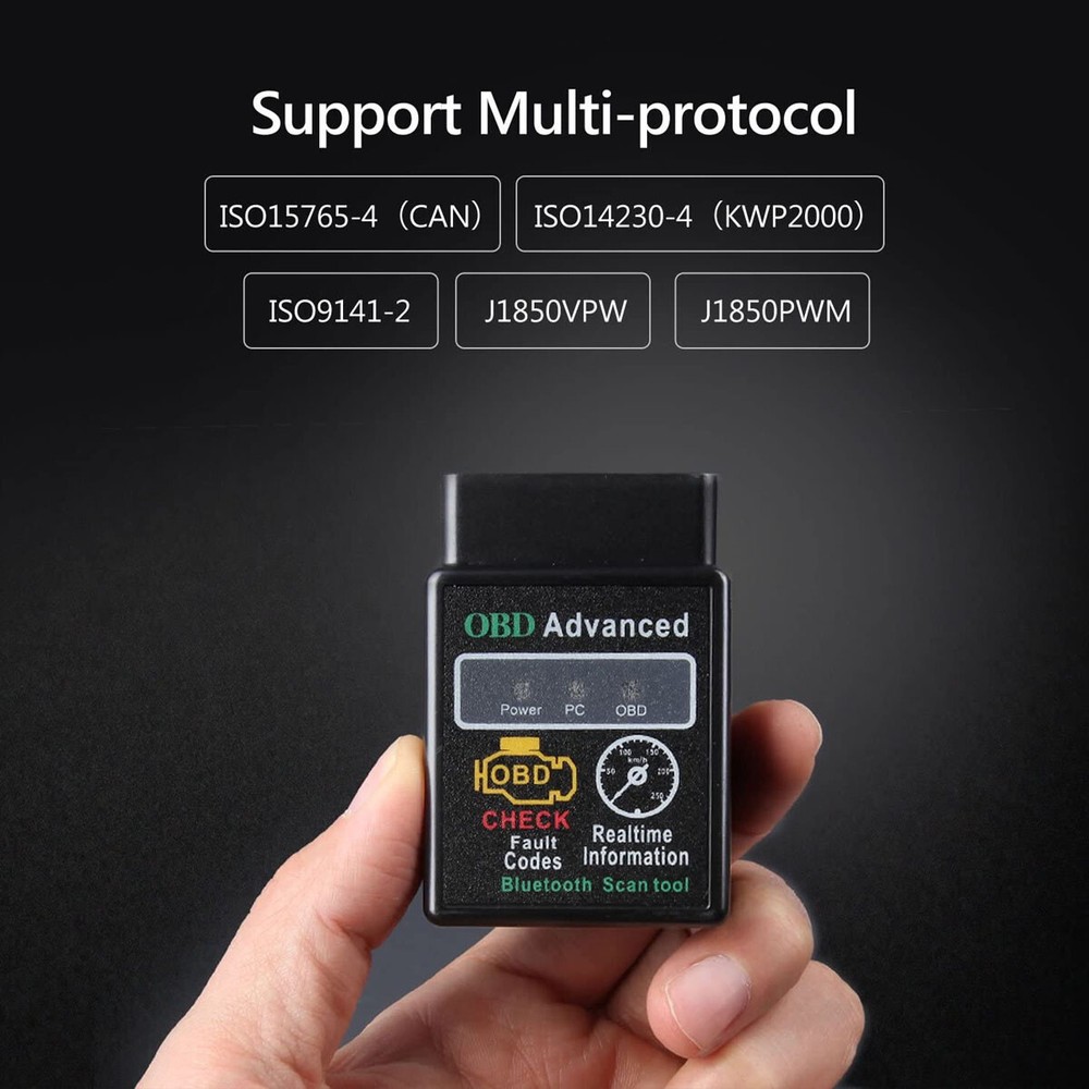 OBD2 Scanner for iPhone/iOS Android AUCARAUTO Elm327 Professional