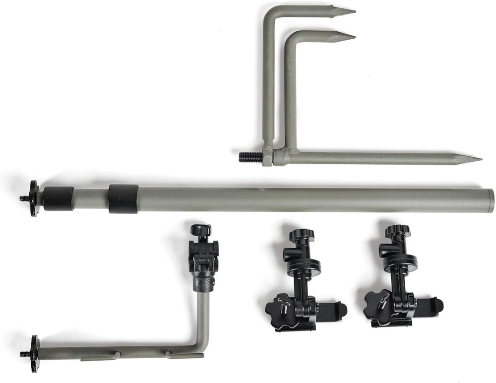 Edge Series Camera Stake – Telescoping Ground Mount, Dual Device Arm, No Tree Ne