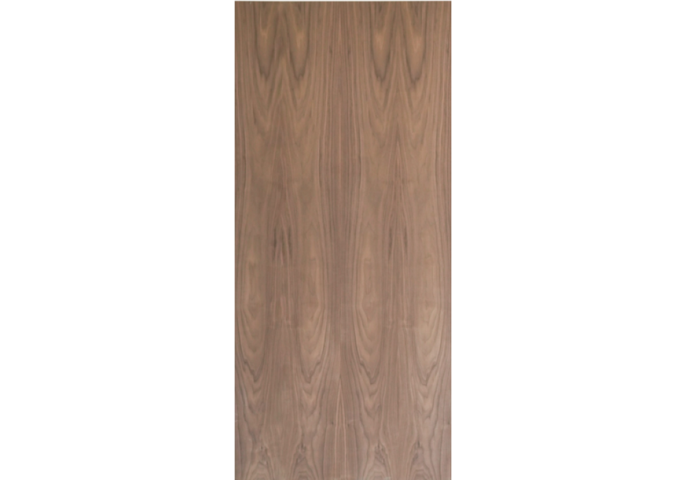 NAPA - WALNUT VERTICAL GRAIN INTERIOR FLUSH DOOR (ENGINEERED) (1-3/4”)