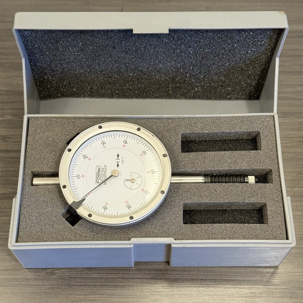 Fowler Shockproof Dial Indicator .40" Range / .001" Grad 52-520-444-1