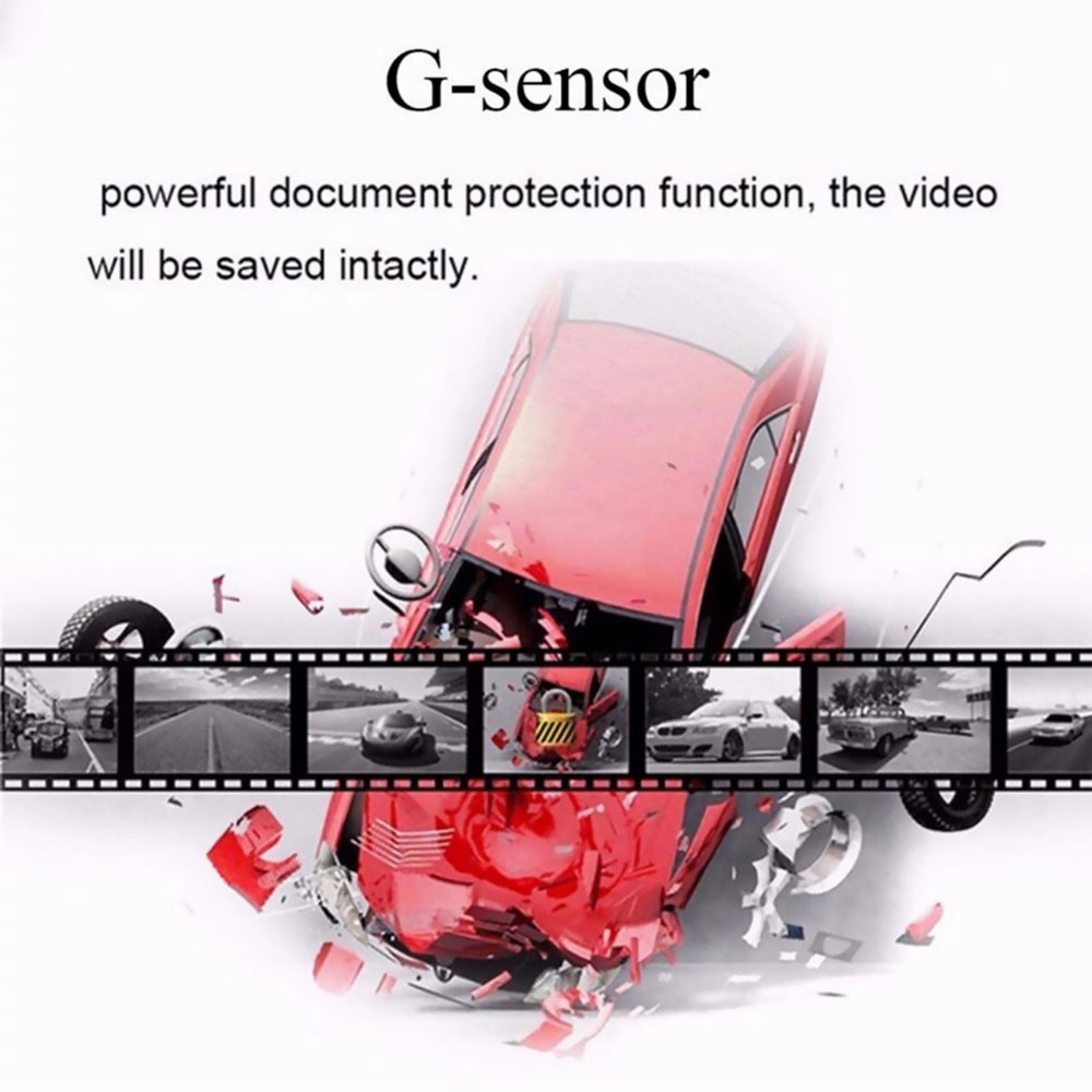 Vehicle DVR Detection System Radar Dash Camera G-sensor Night Vision 720P HD