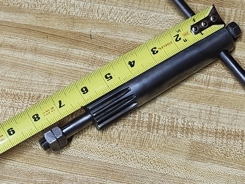 Early Delta DP-220 Drill Press Quill Feed Handle Assembly.