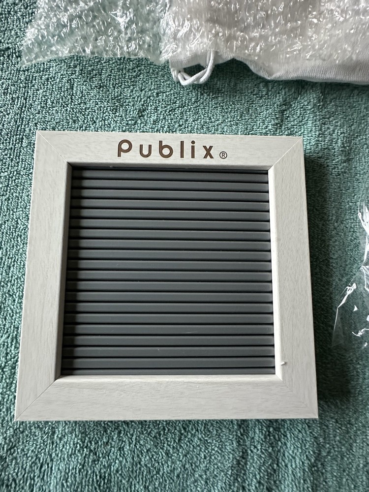 Publix Mini Desktop Marque with Letters