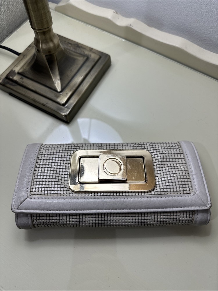 Oroton vintage-style mesh clutch or wallet
