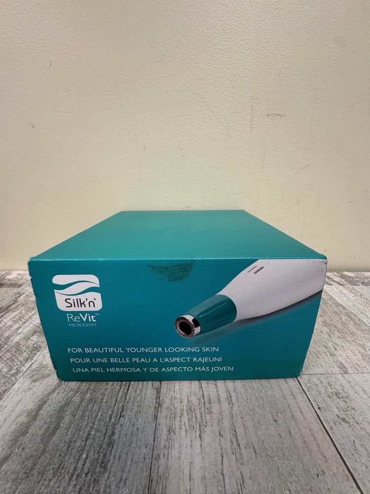Silk'n ReVit Microderm Diamond Peeling Tip Exfoliation Kit With Case - Tested