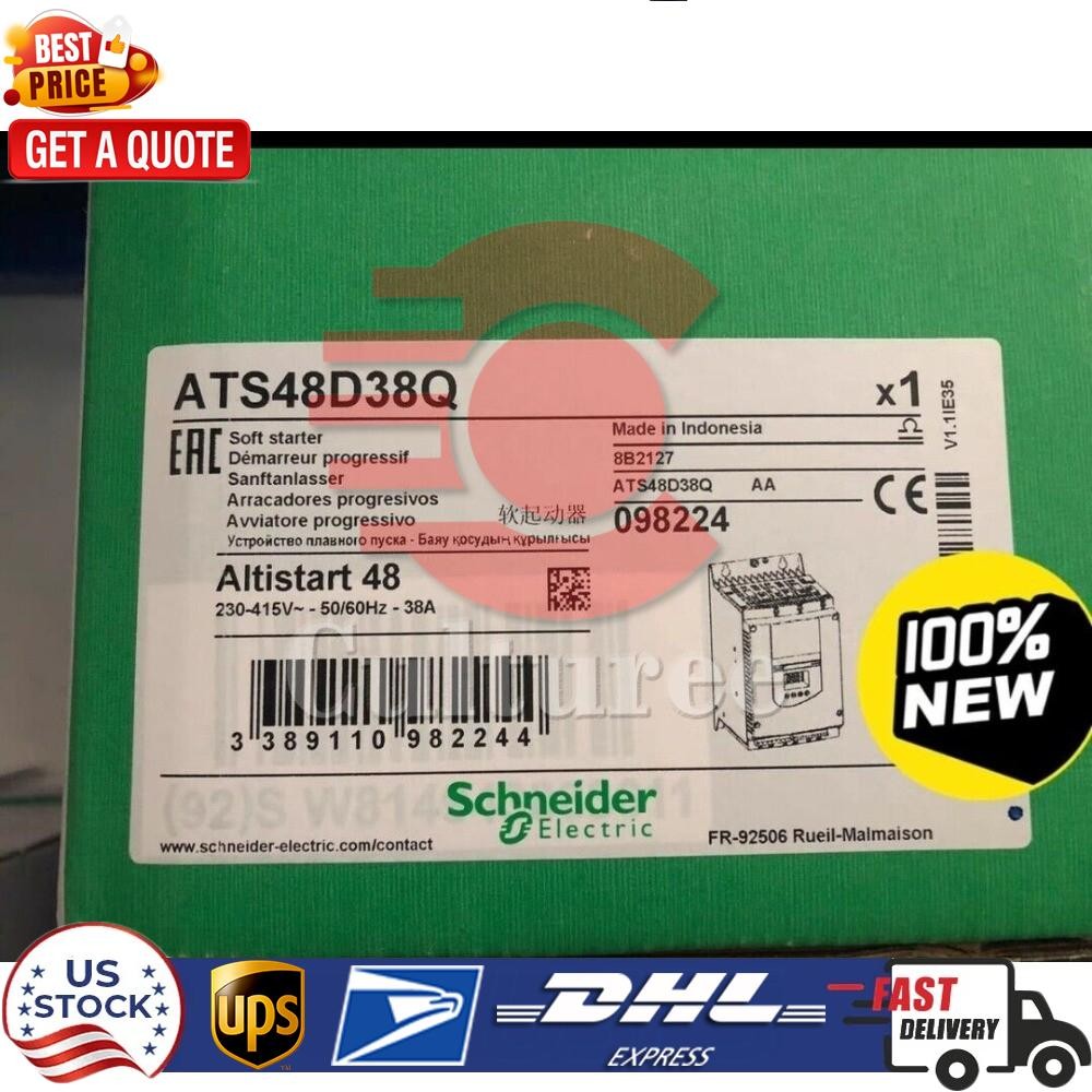 1PCS NEW ATS48D38Q Soft starter